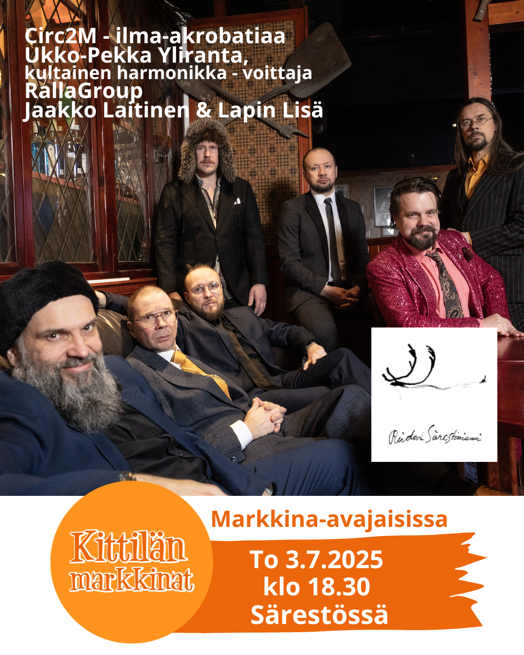 markkina-avajaiset Särestössä