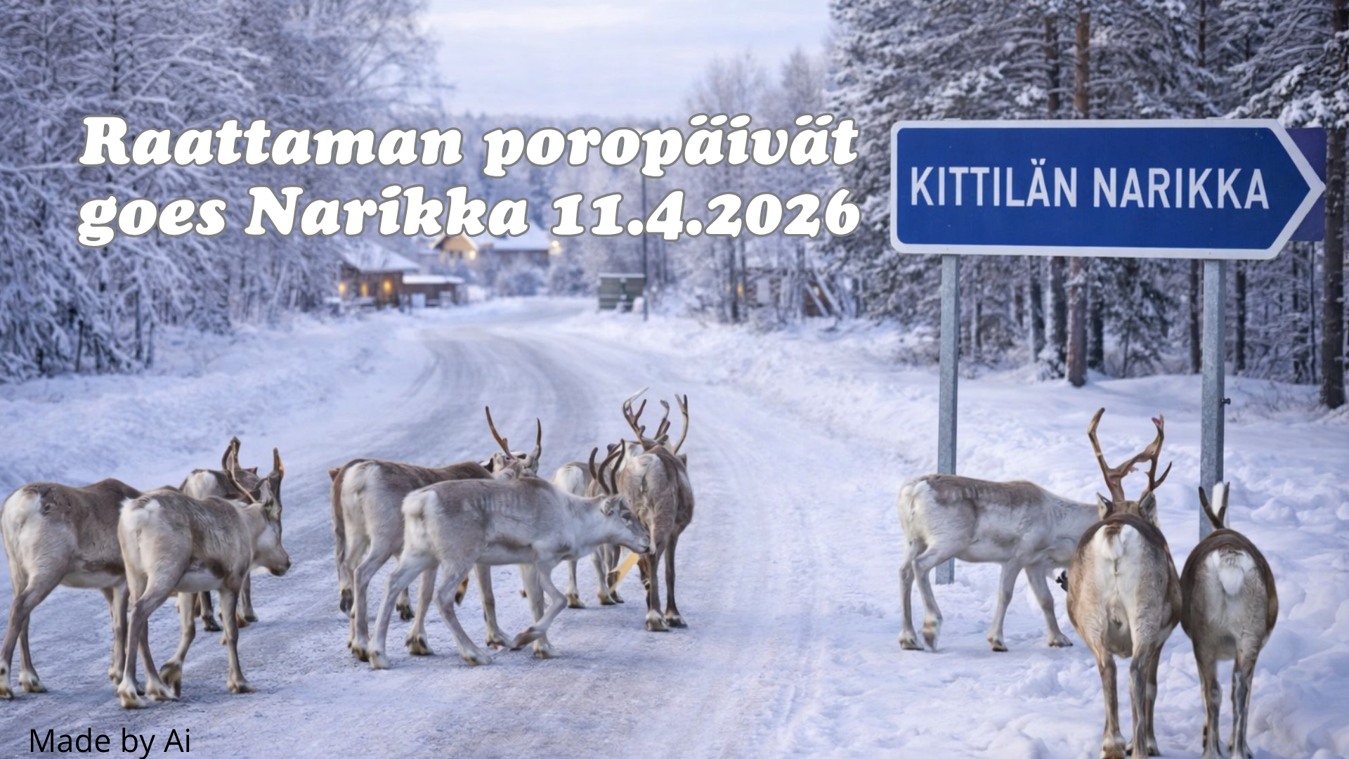 Raattaman poropäivät goes Narikka